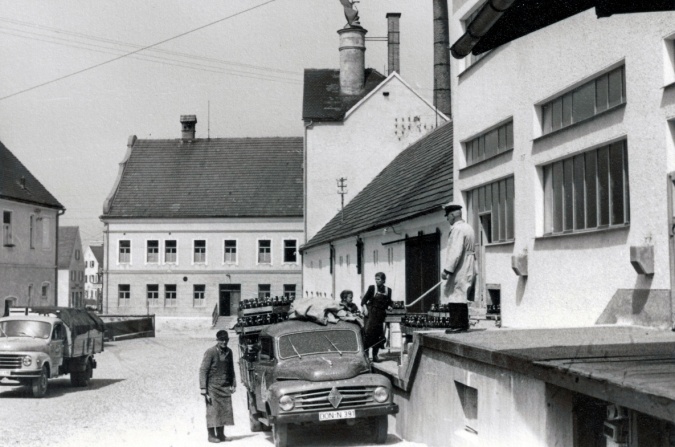 Brauerei in den 1950er Jahren