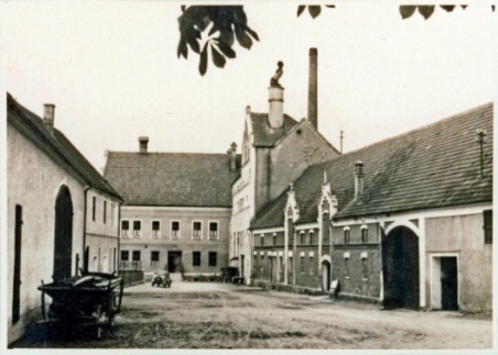 Brauerei Miller vor dem Zweiten Weltkrieg um 1935