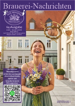 Titelseite der aktuellen Brauerei-Nachrichten, 64. Ausgabe vom 02.07.2026