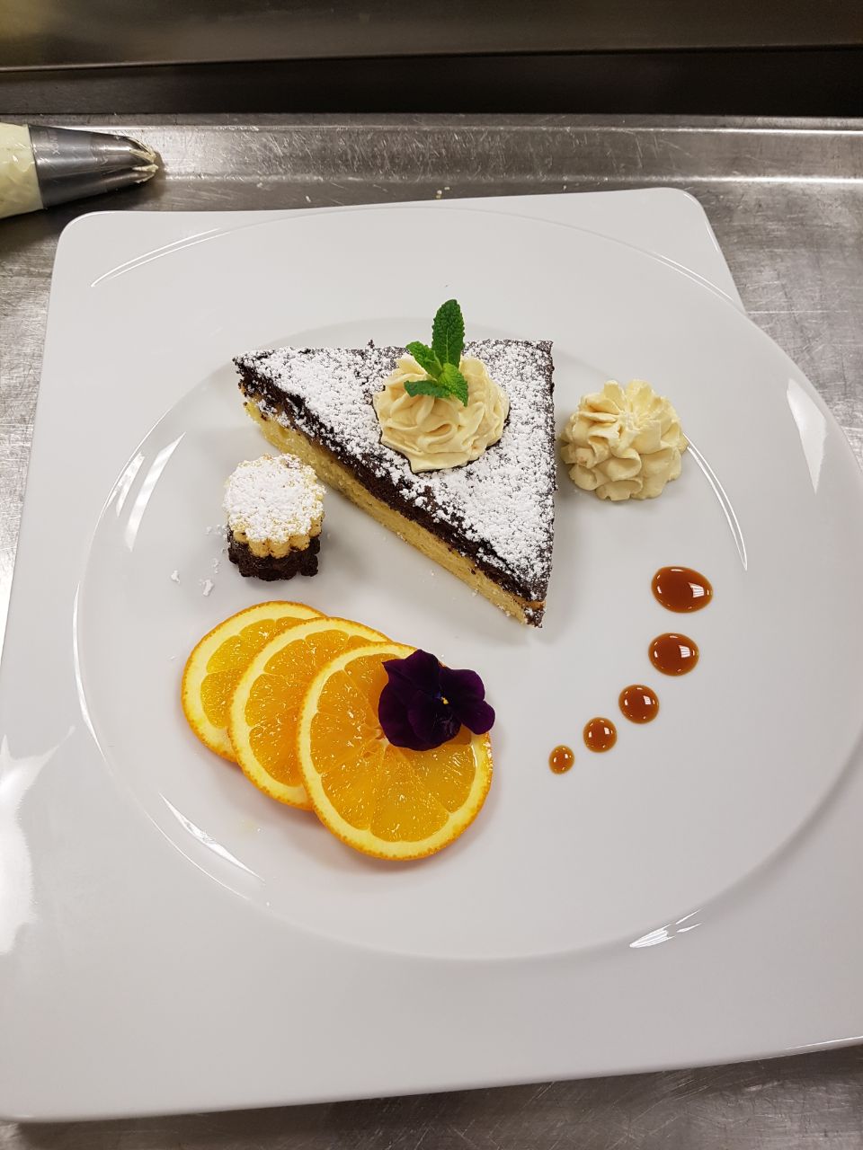 Dessert aus der Küche der Alten Brauerei Mertingen